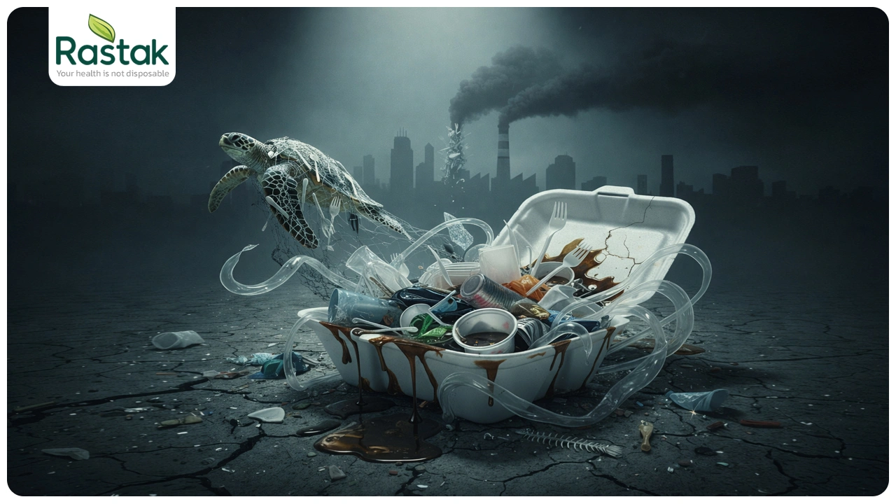 مضرات ظروف یکبار مصرف فومی