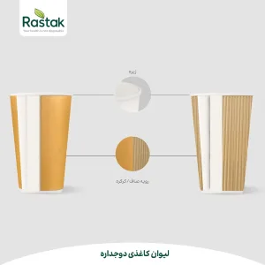 لیوان کاغذی دو جداره